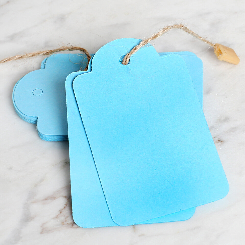 Loren 10'lu Mavi Etiket ve Klipsli Etiket İpi